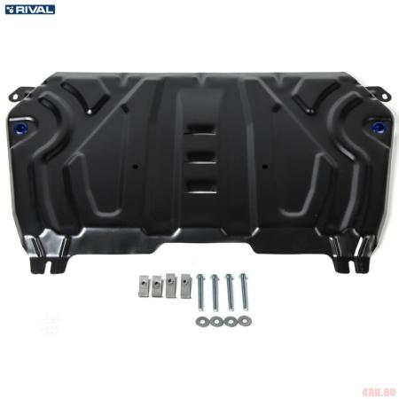 Защита картера и КПП (оцинкованная) для Toyota Camry (XV70) (2018-2024) № ZZZ.9518.2