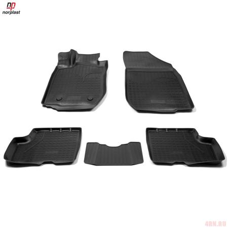 Коврики салона 3D для Lada (ВАЗ) Largus (2021-2025) 7 мест № NPA11-C94-559