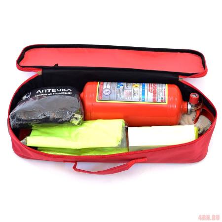 фотография набор автомобилиста "стандарт 3s+" жилет сигнальный № 10.3.04cg-red