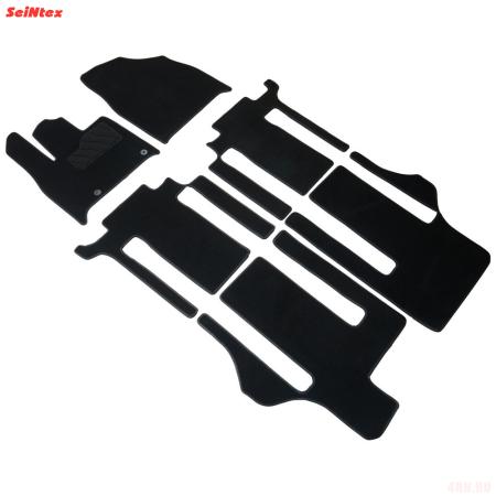 Коврики салона Lux текстильные для GAC M8 (три ряда) (2023-2025) № 316975