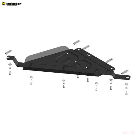 Защита раздаточной коробки для Great Wall Poer (2021-2025) № 73116