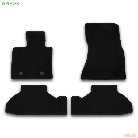 Коврики салона Klever текстильные Econom для BMW X6 (F16) (2015-2019) № KVR01053801200k