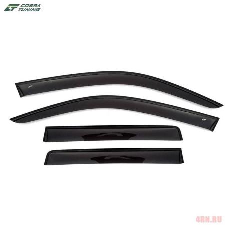 Дефлекторы боковых окон Cobra для Mitsubishi Outlander (2001-2007) № M40901