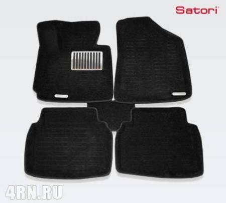 Коврики салона Satori Liner 3D Basic текстильные для Hyundai ix35 (2010-2015) № SI 05-00175