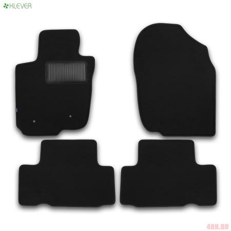 Коврики салона Klever текстильные Premium для Toyota RAV4 (2010-2012) № KVR03485522110kh