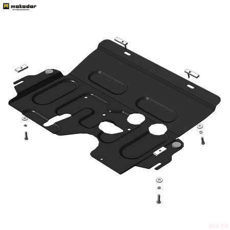 Защита картера и КПП для Renault Symbol (1998-2008) № 71708