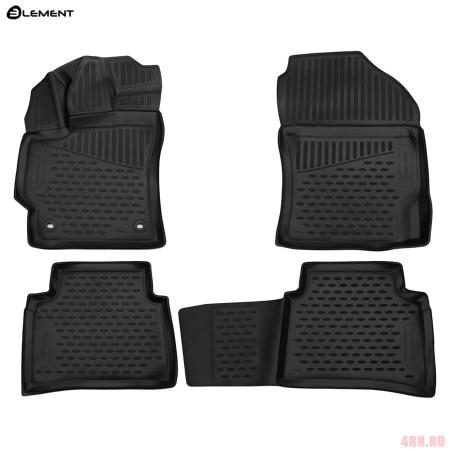 Коврики в салон 3D Element для Toyota Corolla седан (2019-2025) № ELEMENT3D02188210k