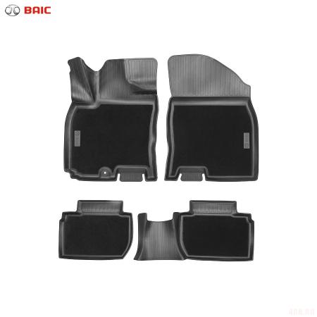 Коврики салона комбинированные оригинальные для Baic U5 (2023-2025) № BAU5CMS162NP
