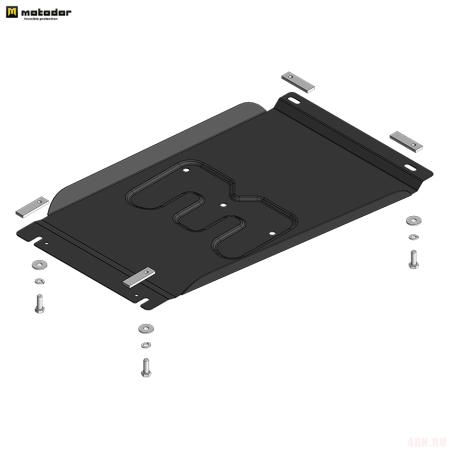 Защита КПП для Great Wall Poer (2021-2025) № 73115