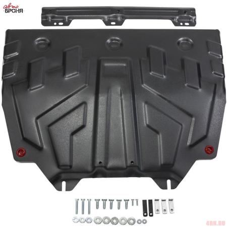Защита картера и КПП для Mazda CX-5 АКПП (2017-2025) увеличенная № 111.03817.1