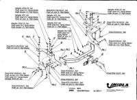 Фаркоп Imiola усиленный для Great Wall Hover H3 (2010-2014) № S.060