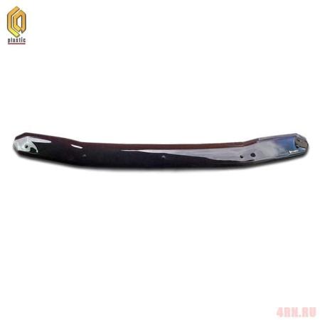 Дефлектор капота CA Plastic Classic черный для Nissan Murano (2016-2022) № 2010010113155