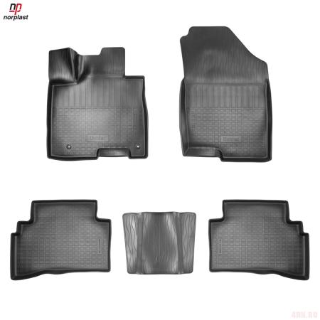 Коврики салона 3D для Hyundai Tucson (2021-2025) (Евро короткая база) № NPA11-C31-736