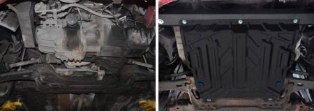 Защита двигателя и КПП для Ford Fusion (2004-2012) № 111.1806.3