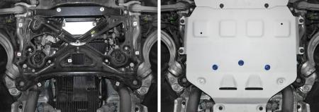 Защита КПП для Porsche Cayenne (2017-2025) № 333.4613.1