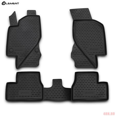Коврики салона Element для Lada (ВАЗ) Калина (2013-2025) № NLC.52.04.210k