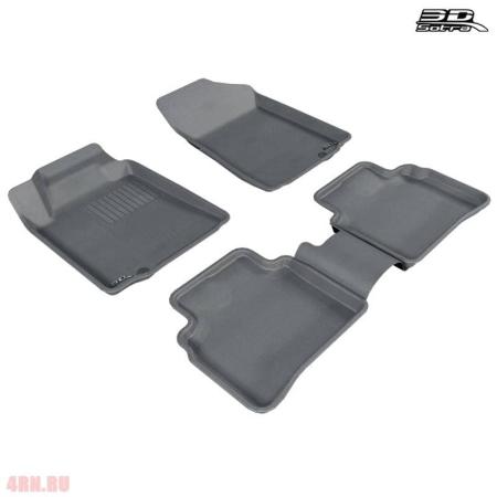 Коврики салона Sotra Liner 3D VIP серые для Nissan Teana (2008-2014) № ST 73-00047