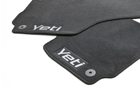 Коврики салона текстильные оригинальные Standard для Skoda Yeti № 5L1061404A