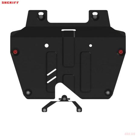 Защита картера и КПП для Toyota Highlander (2020-2025) № 24.4761