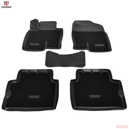 Коврики салона Norplast 3D комбинированные для Mazda CX-5 (2017-2025) № NPA11-C55-683-CM