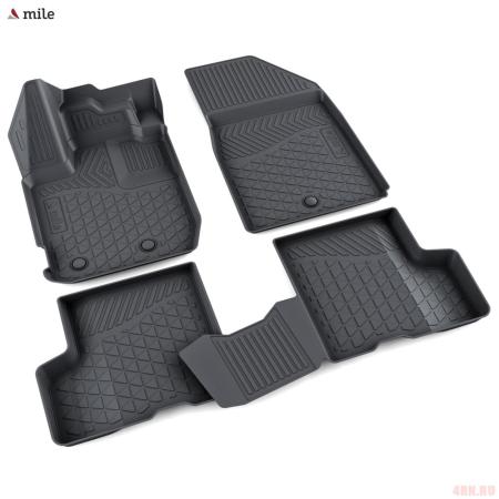 Коврики салона для Renault Duster (2021-2025) № 1040221