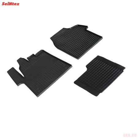 Коврики салона "Сетка" для Peugeot Expert (2018-2025) № 89679