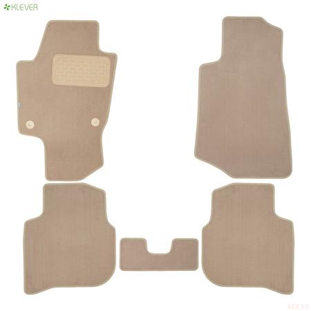 Коврики салона текстильные Premium для Jetta VA3 (2023-2024) 5 шт. бежевые № KLEVER0412800122112kh