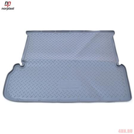 Коврик в багажник Norplast для Toyota Land Cruiser Prado 150 (2010-2013) 7 мест серый № NPL-P-88-53-G