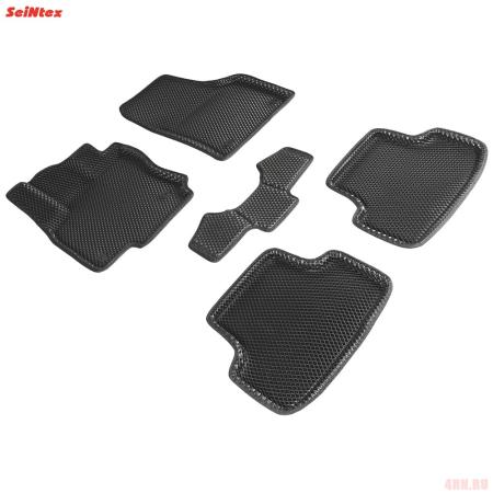 Коврики салона Eva 3D "ромб" для Skoda Karoq (2018-2025) № 95336