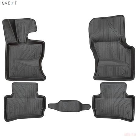 Коврики салона 3D для Land Rover Range Rover Velar (2017-2025) 5 шт. № KVEST3D01781210k