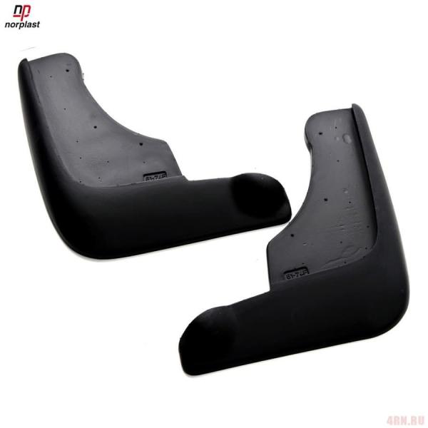 Брызговики передние для Nissan Terrano 2WD/4WD (2014-2022) № NPL-Br-61-74F