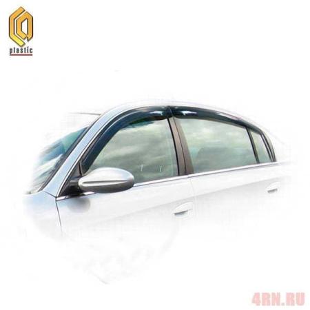 Дефлекторы окон Classic полупрозрачные для Nissan Altima (2004-2006) № 2010030309668