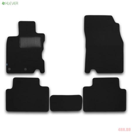 Коврики салона Klever текстильные Premium для Nissan Qashqai (сборка Великобритания) (2014-2021) № ACT.KVR03364322110kh