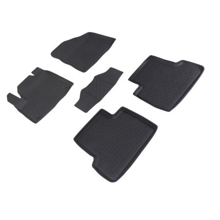 Коврики салона с высоким бортом для Jeep Cherokee (2014-2023) № 85770