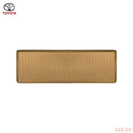 Коврик салона оригинальный 3-й ряд для Toyota Land Cruiser 300 (2021-2025) бежевый № PZ49K-J0357-RJ