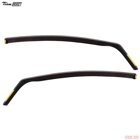 Дефлекторы передних окон Heko для Toyota Prius хэтчбек 5дв. (2010-2015) № 29625