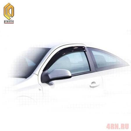 Дефлекторы окон CA Plastic Classic полупрозрачные для Opel Astra H (2004-2011) № 2010030301433