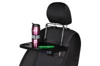 Столик дорожный на спинку сиденья/руль, складной (35.5*23.5*2 см) артикул ATC-F-02 