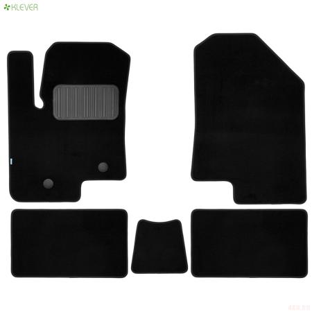 Коврики салона текстильные Premium для Changan CS35 Plus (2021-2025) 5 шт. № KLEVER0509200722110kh