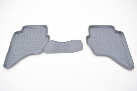 Коврики салона Norplast серые №NPL-Po-55-50-G