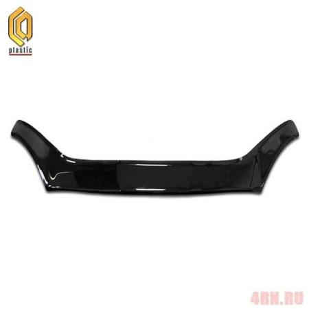 Дефлектор капота CA Plastic "Exclusive" Classic черный для Nissan Micra (2011-2017) № 2010060110098