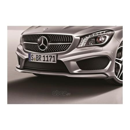 Спойлер переднего бампера AMG (с активной системой облегчения паркования с Parktronic) оригинальный для Mercedes СLA-Class (2019-2025) № A1178805840