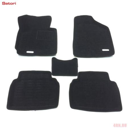 Коврики салона Satori Liner 3D Basic текстильные для Hyundai ix35 (2010-2015) № SI 08-00175