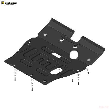 Защита картера и КПП для Kia Sorento (2009-2012) № 71005