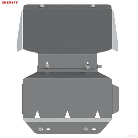 Защита картера для Cadillac Escalade (2014-2025) № 04.2835 V3