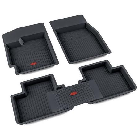 Коврики салона Агатэк резина для Chevrolet Aveo седан (2006-2012) № A.002.03.H