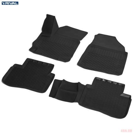 Коврики салона для Geely Atlas Pro (2021-2025) № 11905001