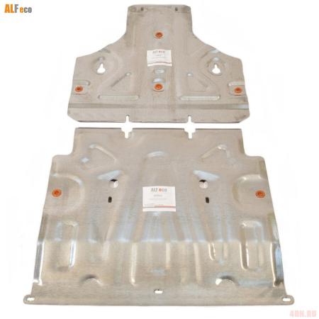 Защита картера и КПП для Audi A6 (2018-2025) 2 части № ALF3045AL