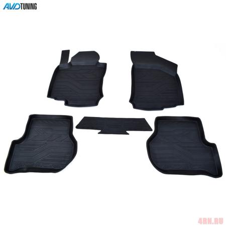Коврики салона AVD Tuning для Skoda Yeti (2009-2013) № ADRPLR212