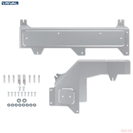 Защита топливных и тормозных магистралей для Haval Dargo (2022-2025) № 333.9428.1
